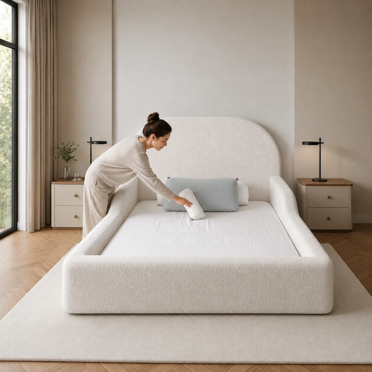 Coral Kids Soft Bed - Image 2