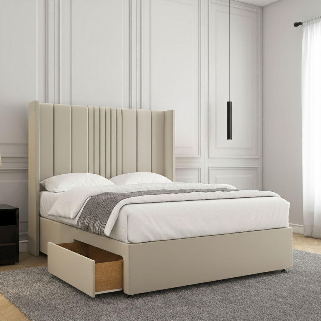 Comfort Haven Bespoke Divan Bed | Luxury Upholstered Divan Set - Image 2