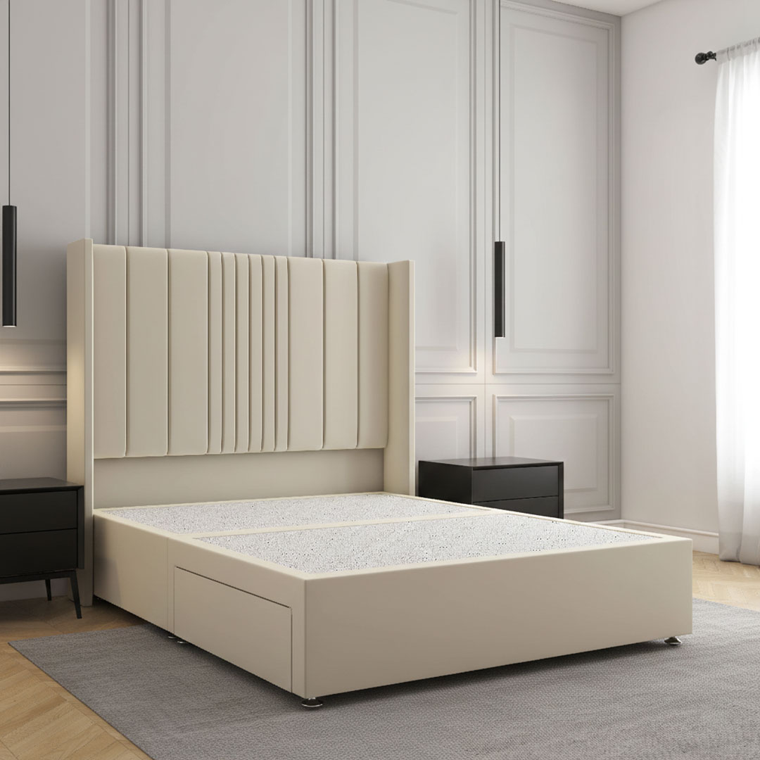 Comfort Haven Bespoke Divan Bed | Luxury Upholstered Divan Set - Image 4