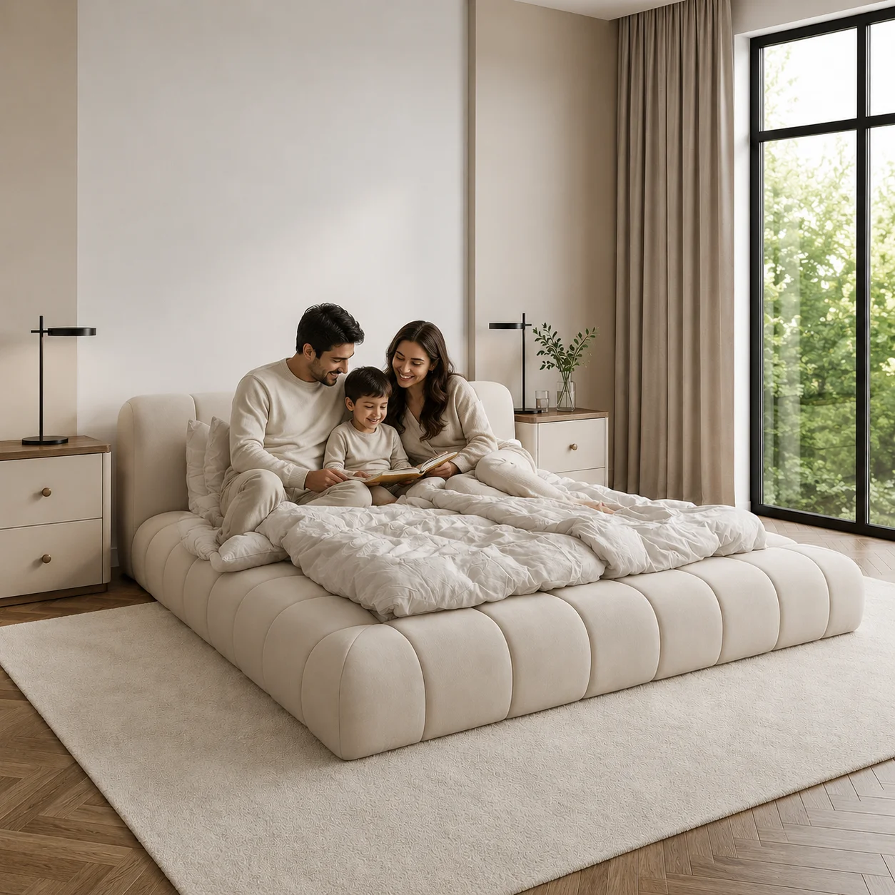 Garnet Designer Soft Bed - Image 2