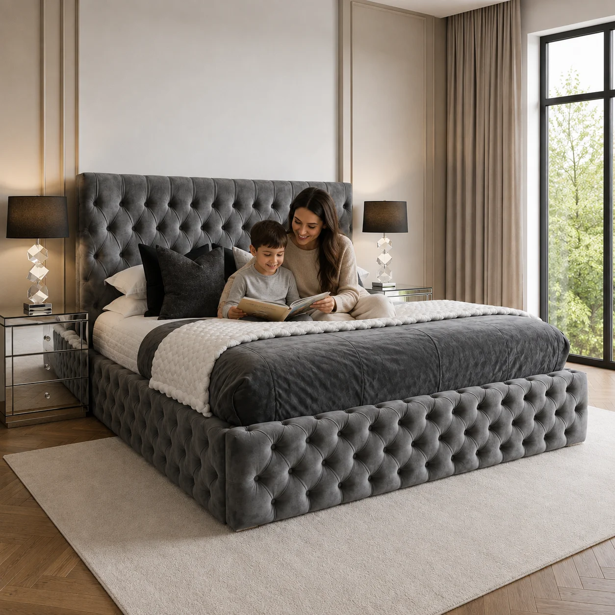 Kensington Optional Ottoman Bed