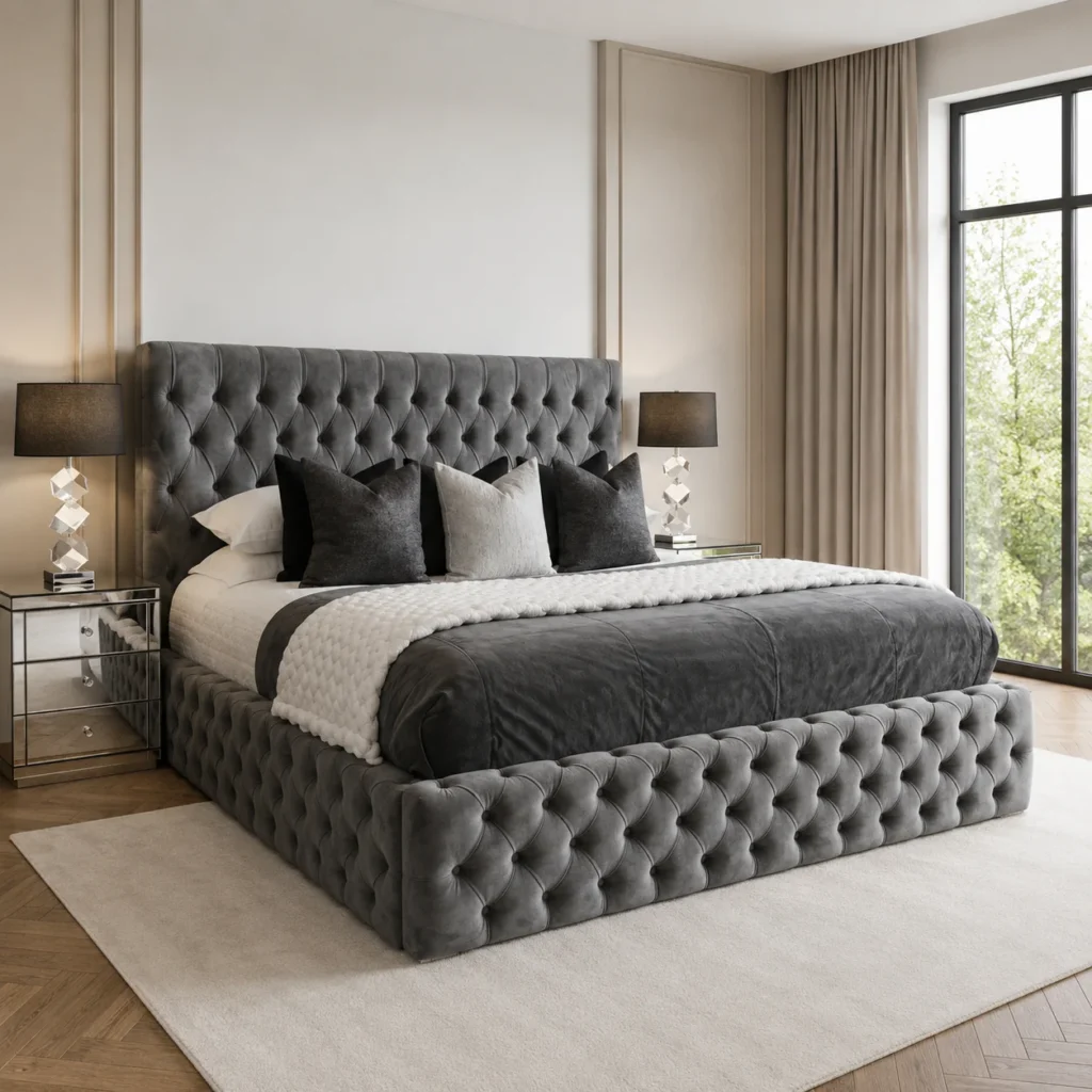 Kensington Optional Ottoman Storage Bed