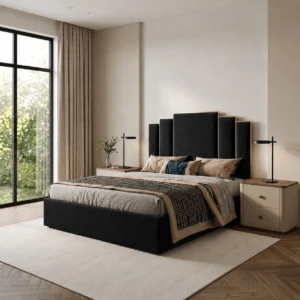 Round Edge Ottoman Bed