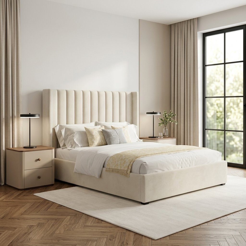 Vista Ottoman Storage Bed Frame | Lift Up Ottoman Divan Bed Base