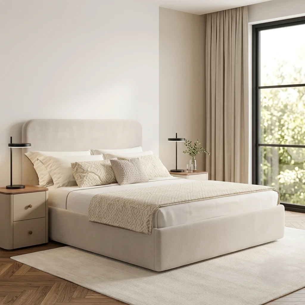 Tranquility Line Ottoman Bed