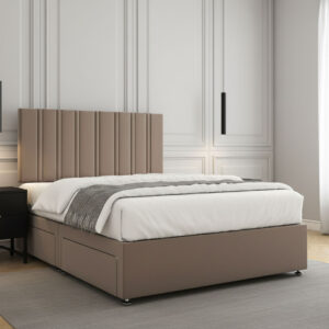 Wellington Divan Bed | Upholstered Bed with Optional Storage