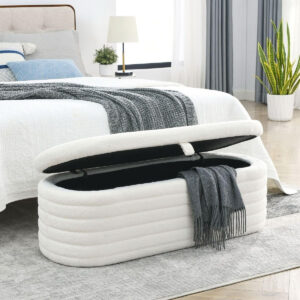 2025 paneled rounded ottoman storage box abbeds ob11