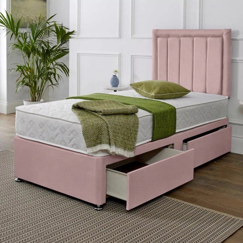 Albite Divan Kids Bed Sofa With Optional Storage Box