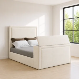 Luxury Teddy Boucle TV Bed | Double TV Bed | Ravello