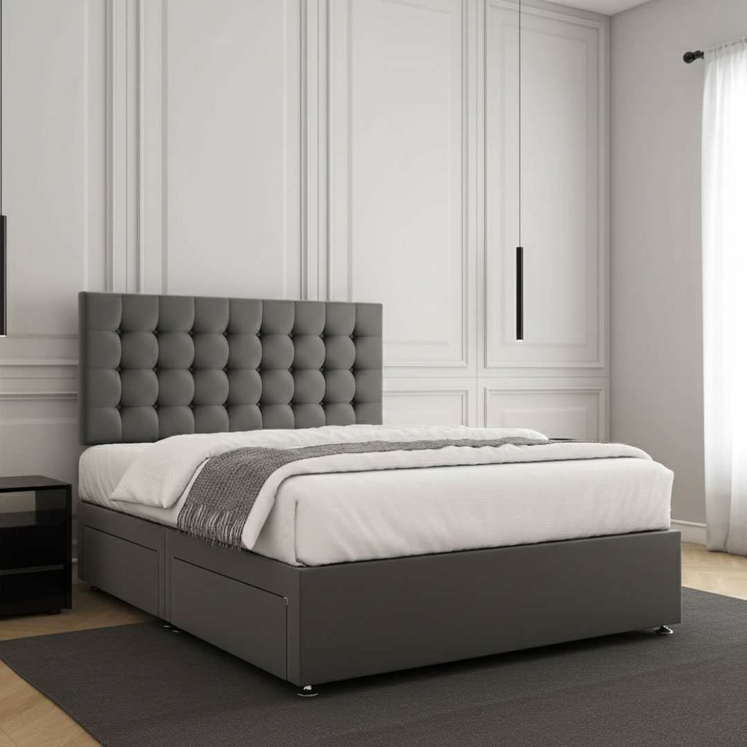 Regal Luxe Upholstered Divan Bed