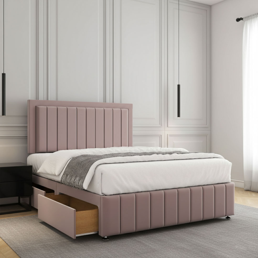 Royale Upholstered Divan Bed - Image 4