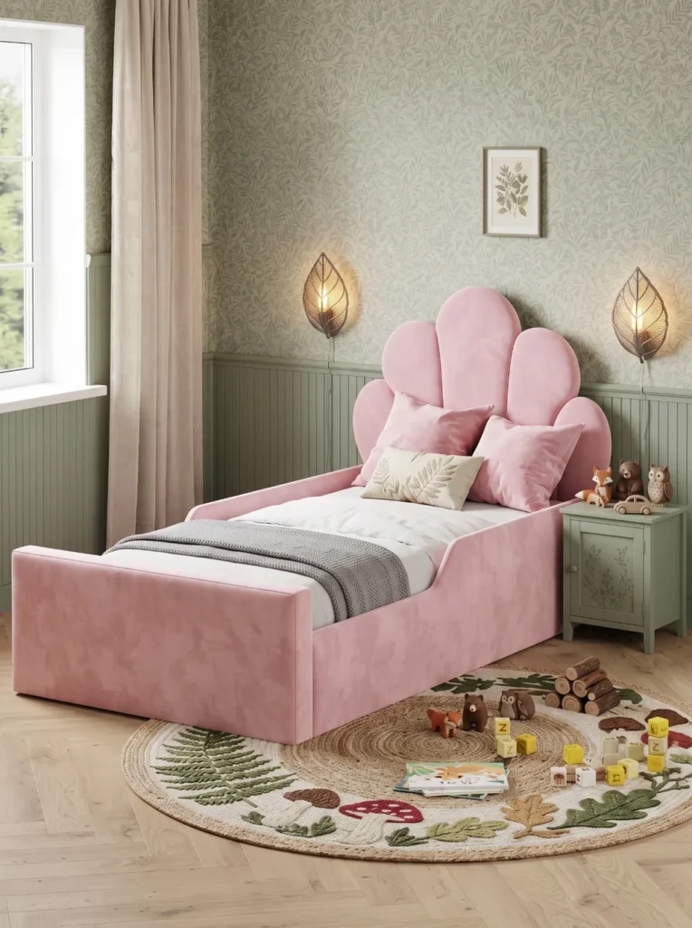 Emerald Princes Pink Bed