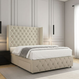 Aria Premium Upholstered Divan Bed