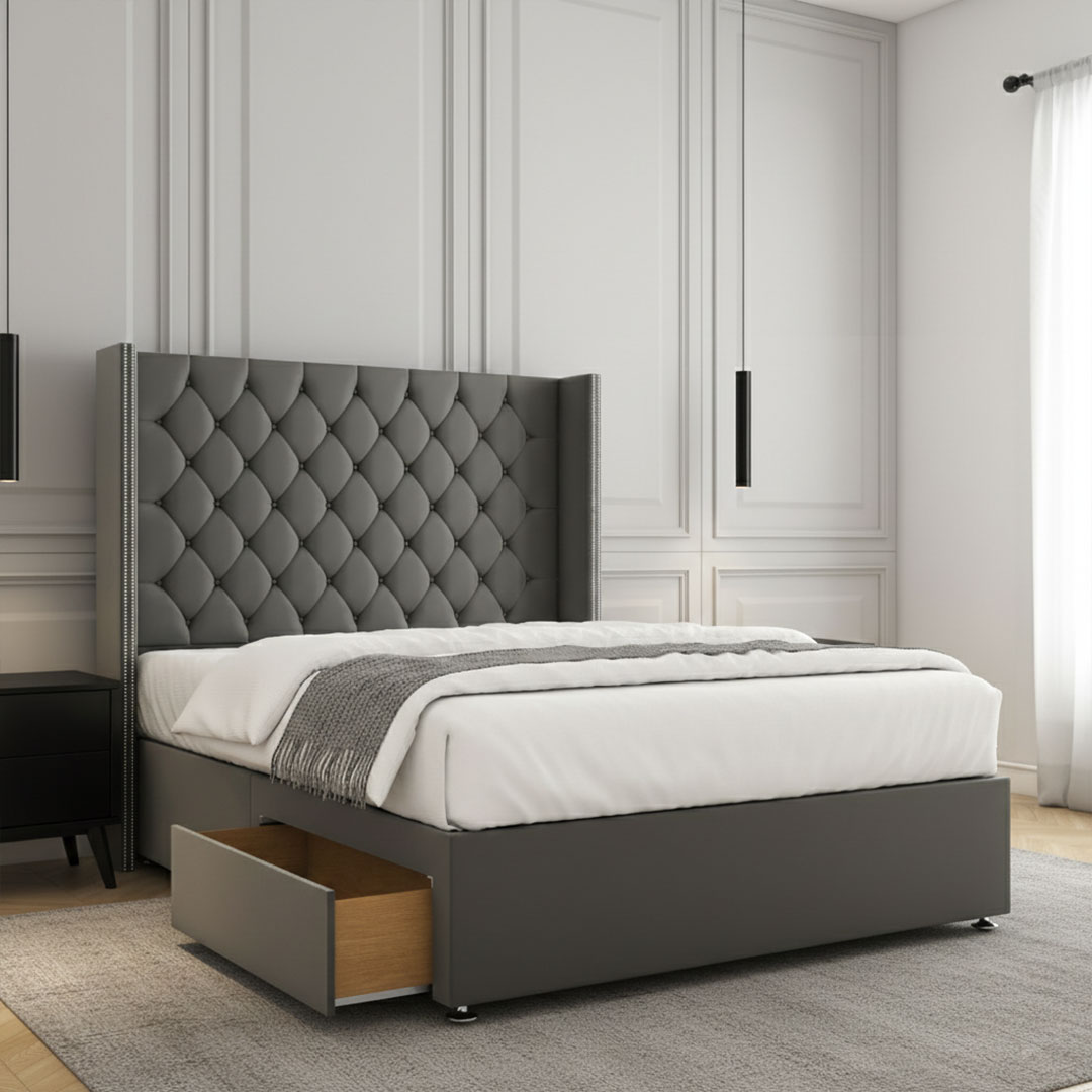 Esba Upholstered Divan Bed - Image 2