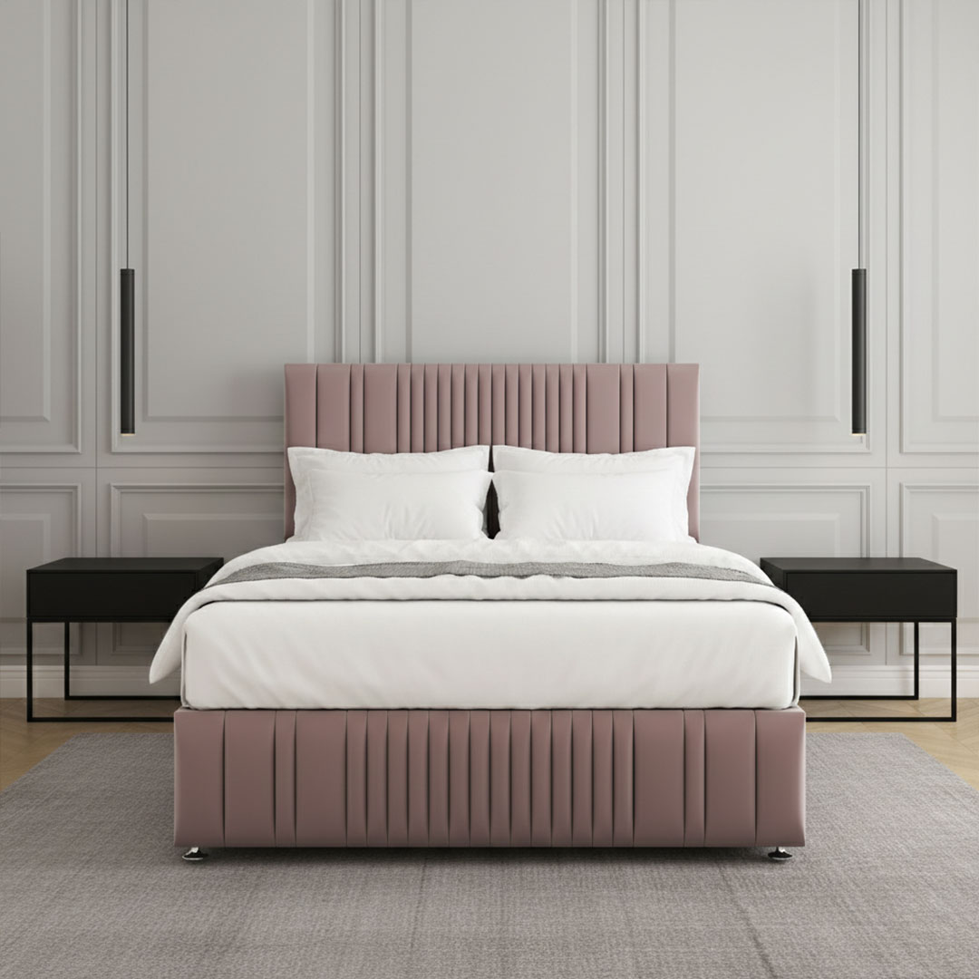 Siena Luxury Fabric Divan Bed - Image 2