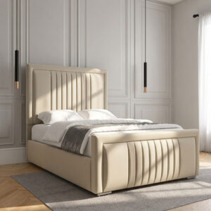 Sienna Cream Chesterfield Upholstered Bed Frame