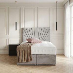Diamond Luxury Upholstered Divan Bed