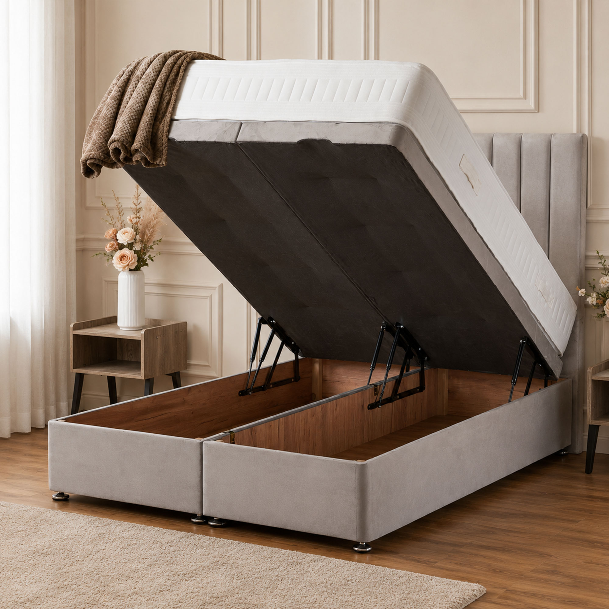 Verona Modern Ottoman Divan Bed - Image 4