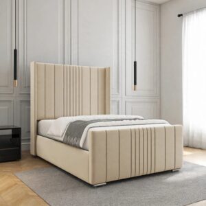 Verona Slate Upholstered Divan Bed Frame